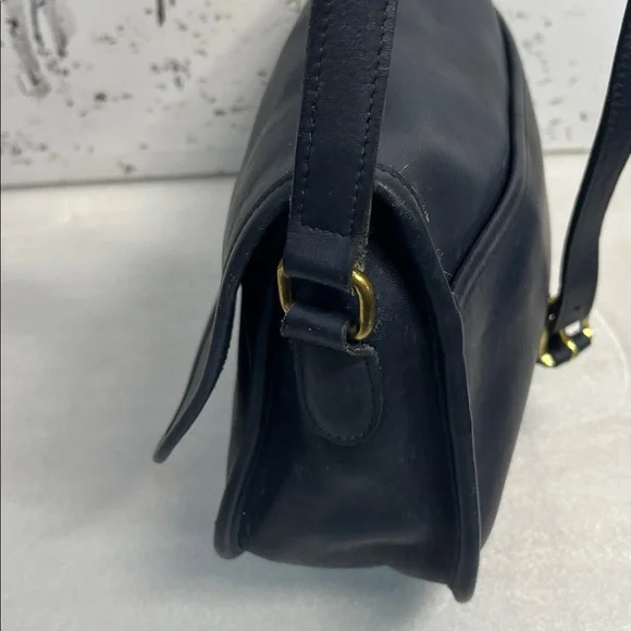 Coach 9790 City Bag Flap Navy Purse Crossbody - Picture 3 of 12